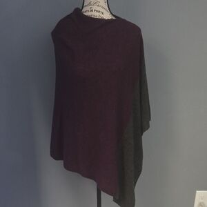 CELESTE Elegant Purple and Gray Women's Sweater